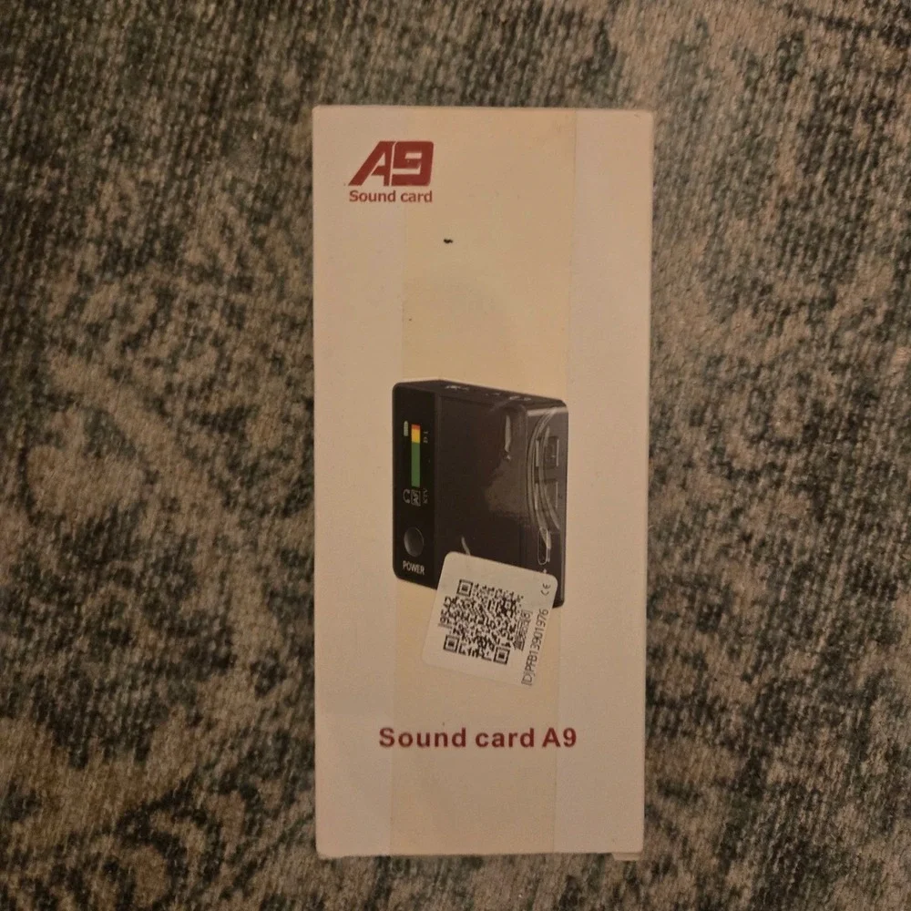 A9 Sound Card Audio Mixer Voice Changer‎ Live Streaming Karaoke